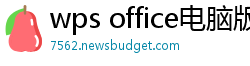 wps office电脑版
